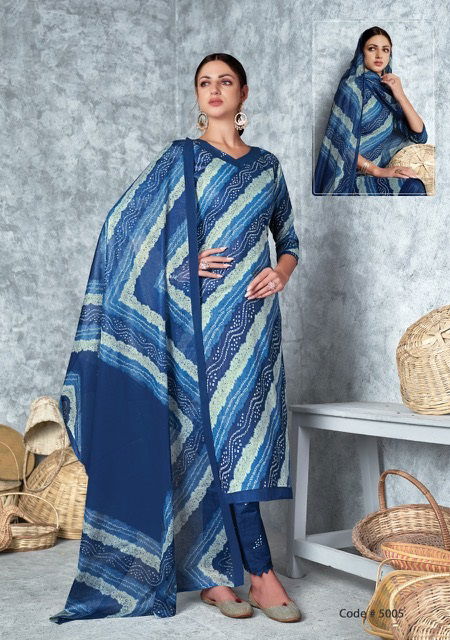 Vaibhav Pashmina Vol 5 Karachi Cotton Dress Material Catalog
